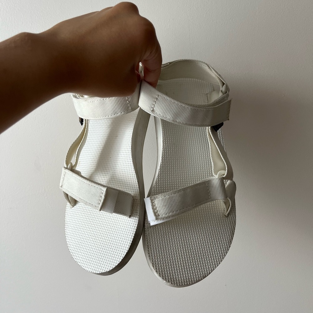 Teva original universal White Sandals (womens) - Picture 2 of 2